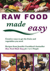 Raw Food Made Easy DVD - Cookbook Companion