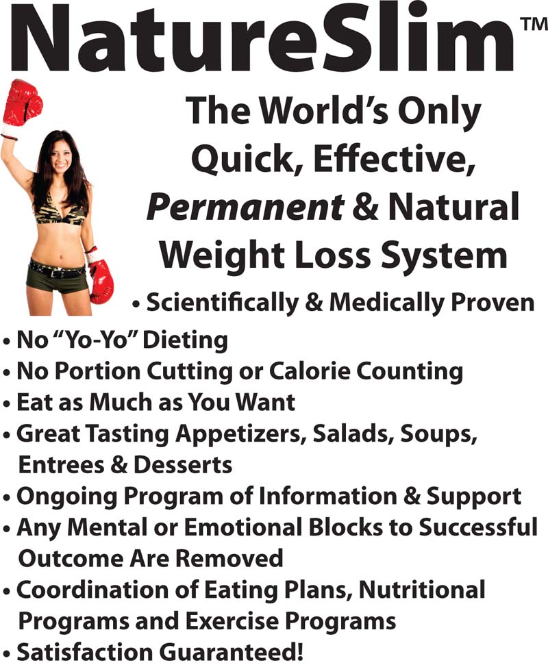 NatureSlim™  - The World’s Only Quick, Effective, Permanent & Natural Weight Loss System